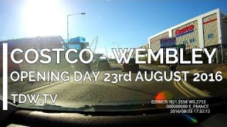 New Costco Wembley Opening Day Tour 23/08/2016