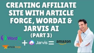 Creating Fruit Juice Machines Affiliate Site with AI Tools Part 3